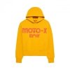 BLUZA Z KAPTUREM DAMSKA FOX MOTO-X OVERSIZED MUSTARD S